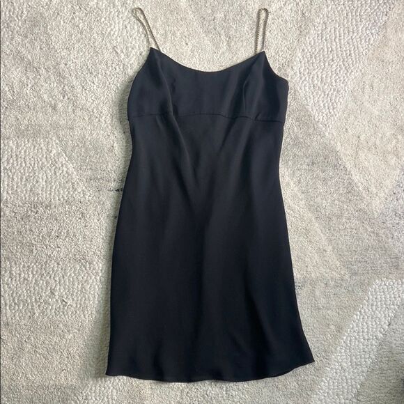 Vintage Gunne Sax Jessica Mcclintok Spaghetti Strap Slip Dress - Picture 1 of 13